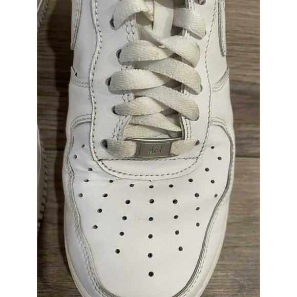 NIKE Air Force 1 One Low Shoes  White - Mens Size 10 main image 6